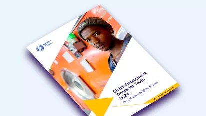 Cover of the GET youth 2024 report 